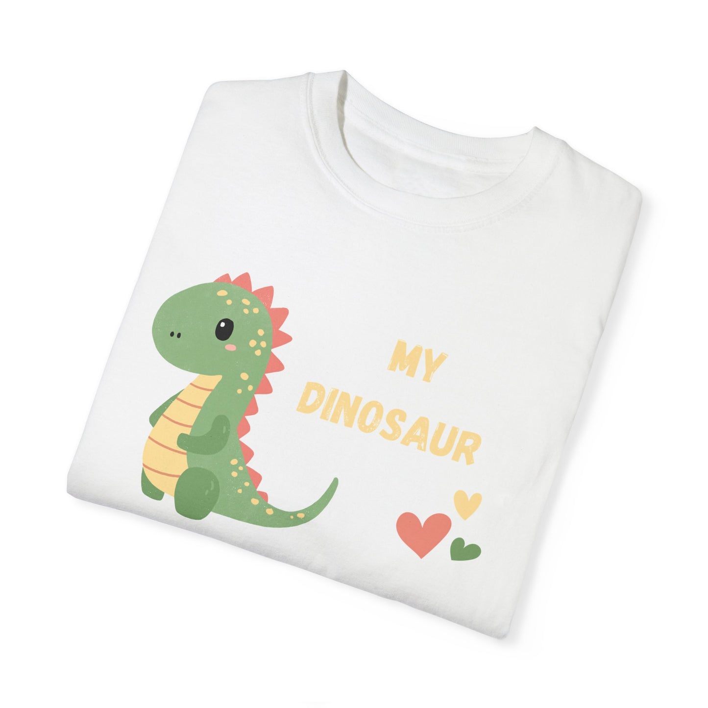 Dino Fun Unisex Tee Shirt, Funny Dinosaur Adult Tshirt, Cute Men's Women's Top