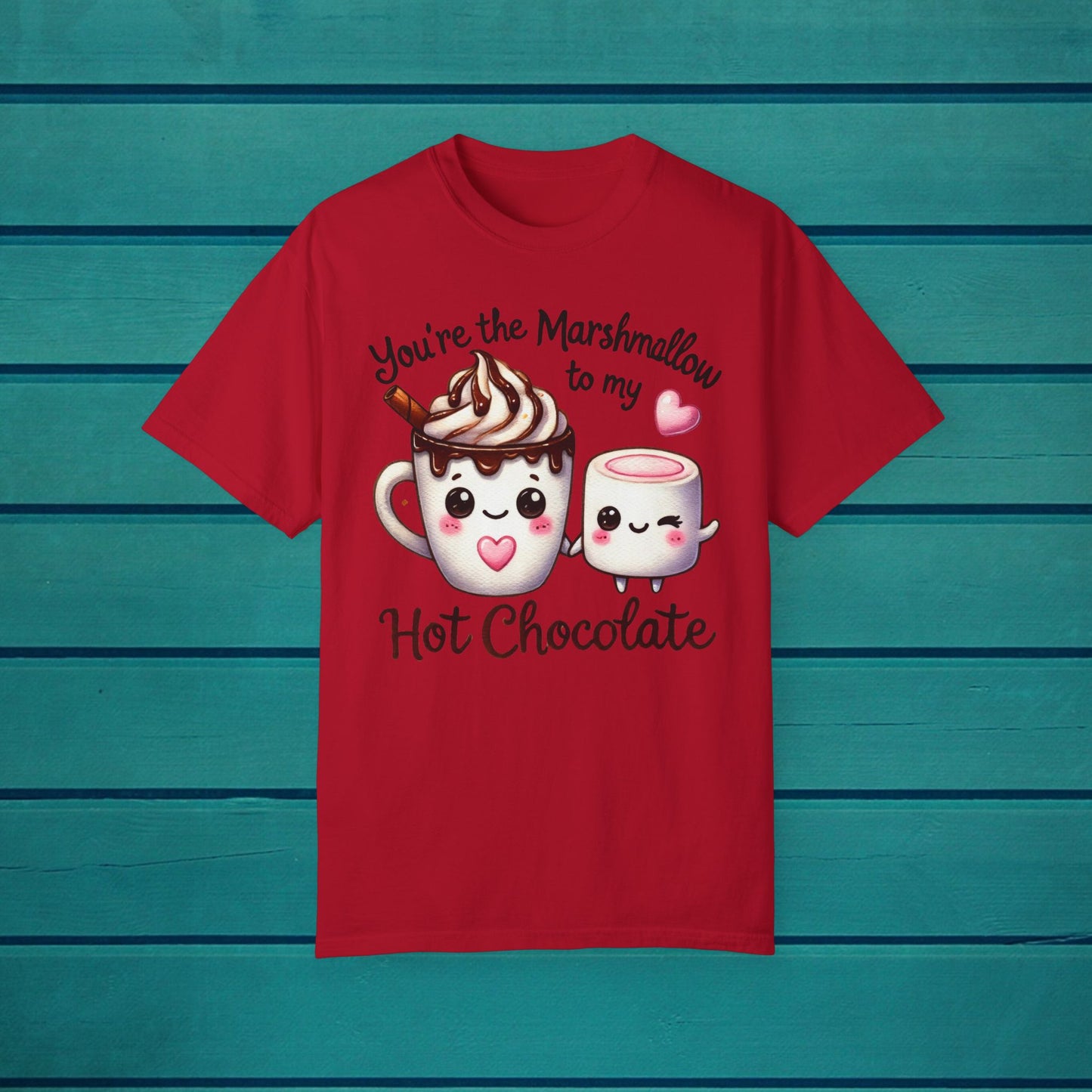 Marshmallow to my hot chocolate Love Valentines Day Romance Couples T-shirt