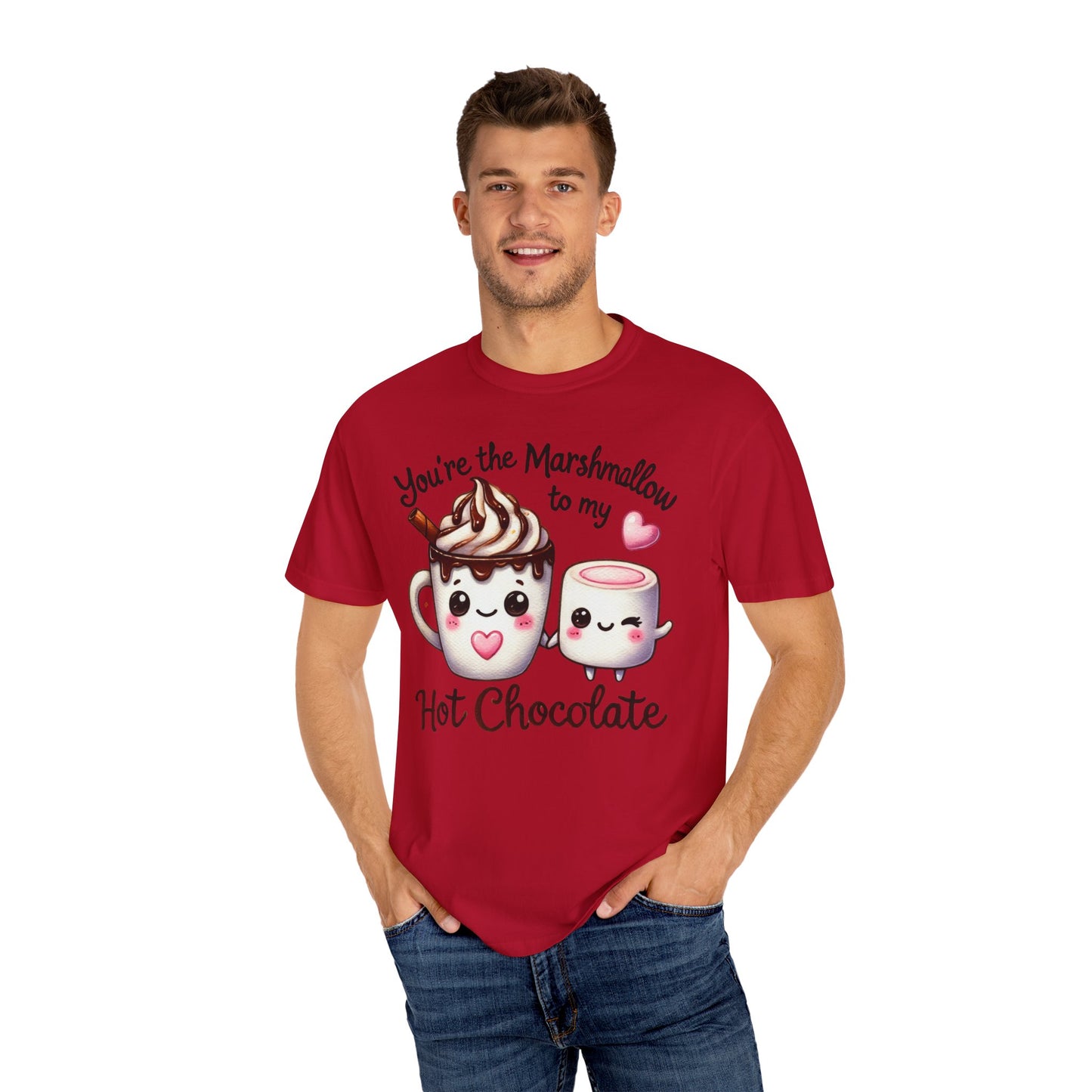 Marshmallow to my hot chocolate Love Valentines Day Romance Couples T-shirt