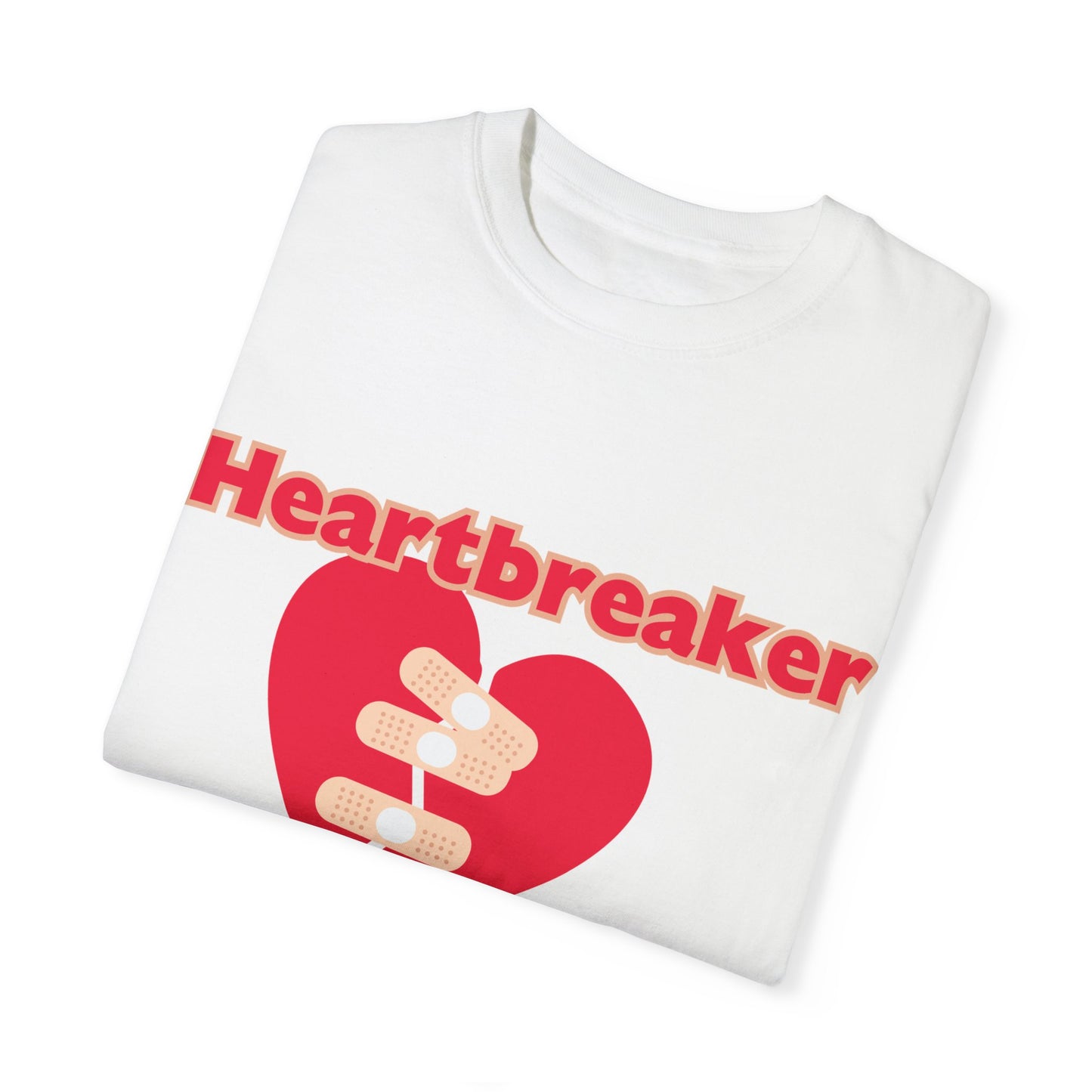 Heartbreaker Valentines Day Unisex Tee, Funny Love Tshirt,Garment-Dyed Shirt,Men