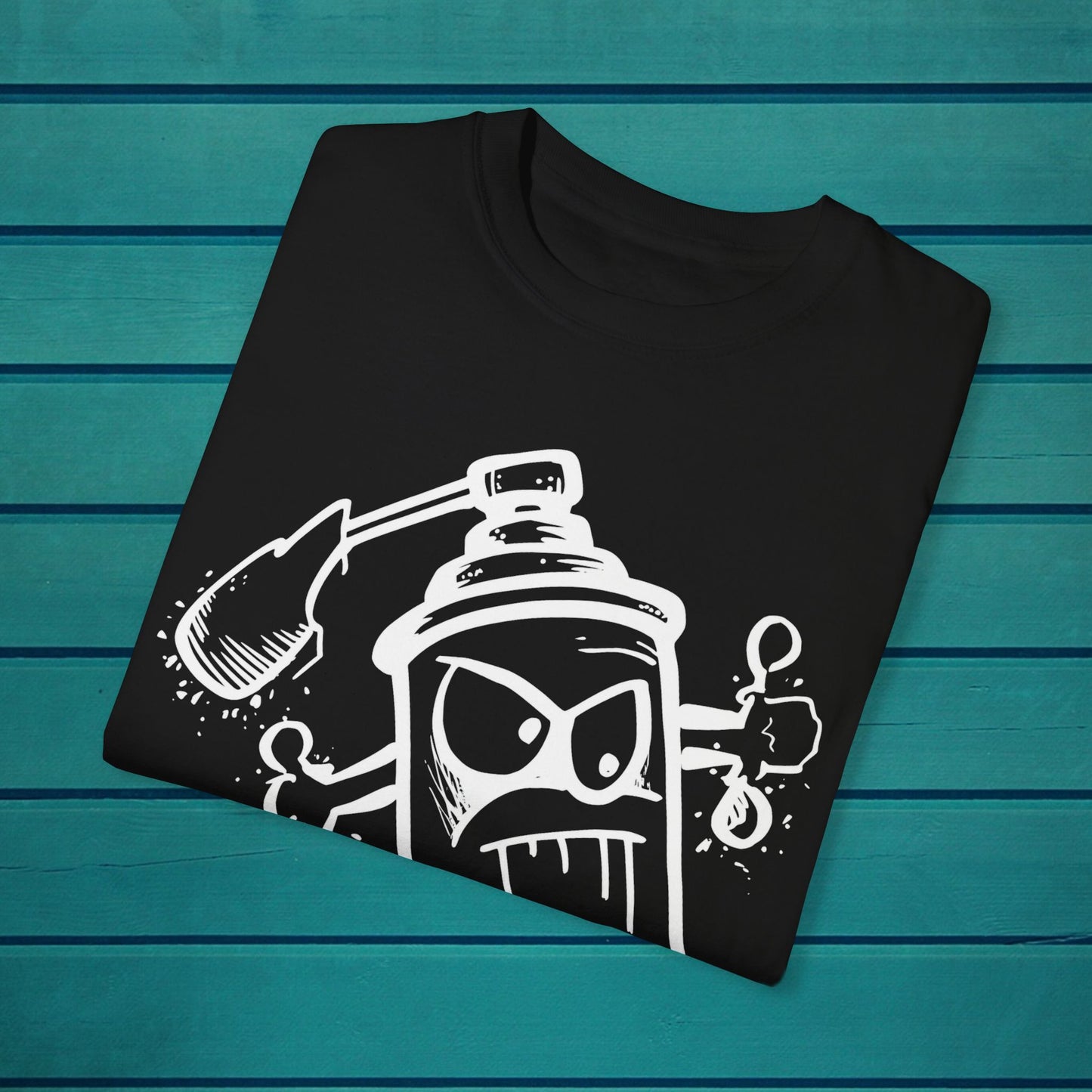 Graffiti Spray Can T-shirt, Urban Streetwear Cool Street Style