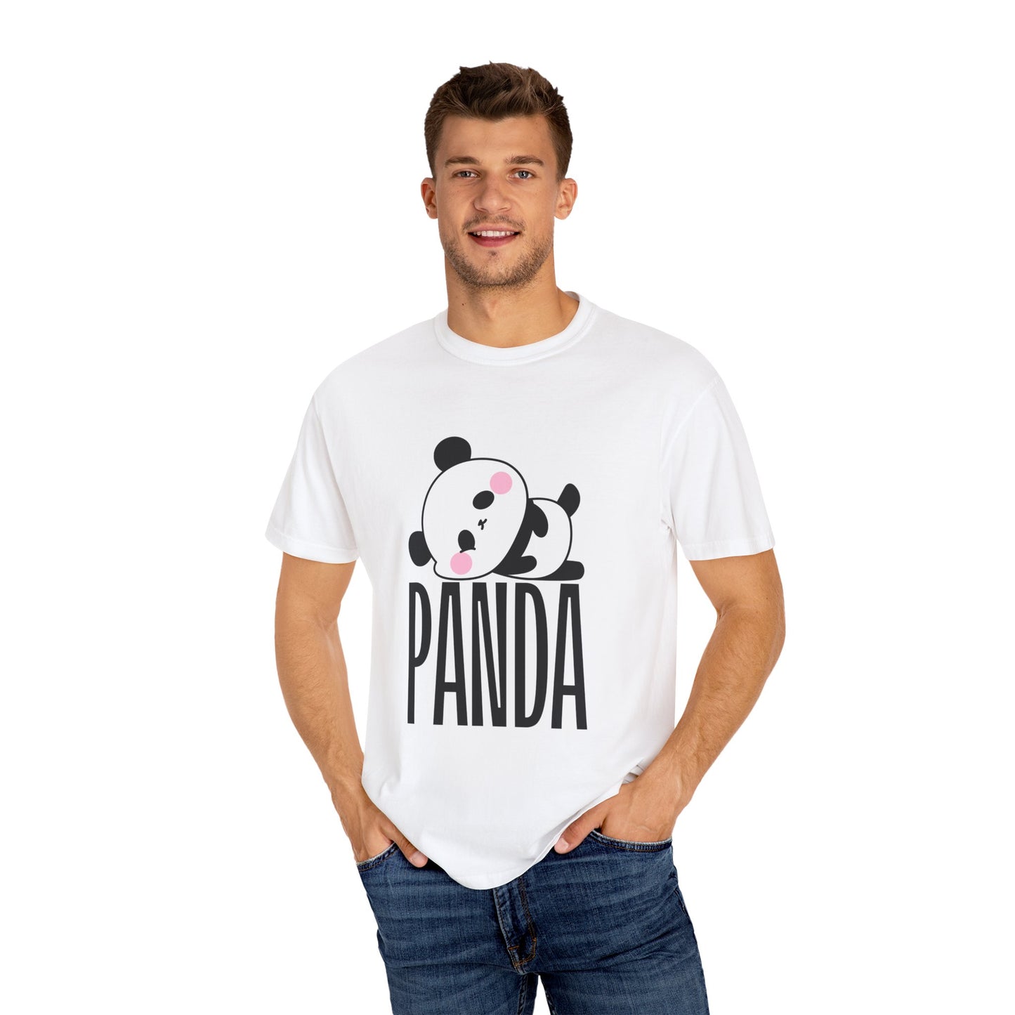 Tshirt Panda Graphic, Novelty Tee, Unisex, Humor Inspirational Motivational