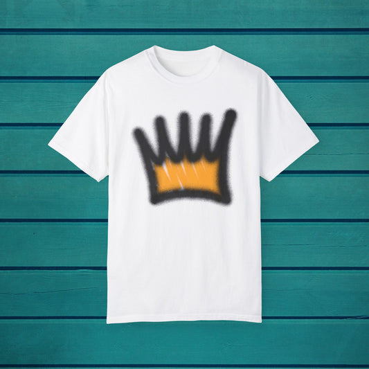 Graffiti Crown Artistic T-shirt Urban Streetwear Shirt Cool Graphic Tee