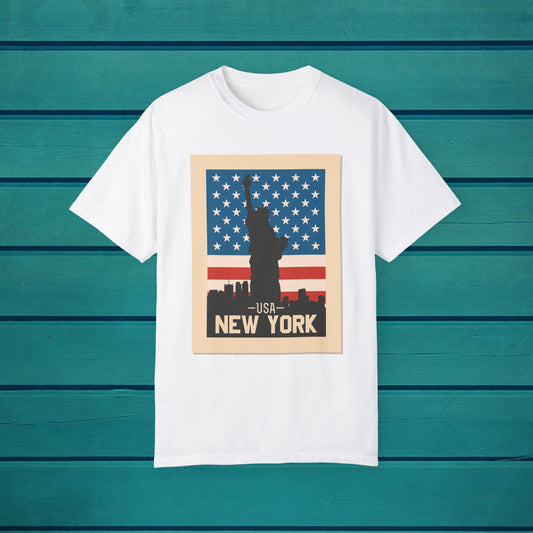 NYC Urban Street Style Graphic Print T-shirt, Unisex Tee, New York City Shirt,