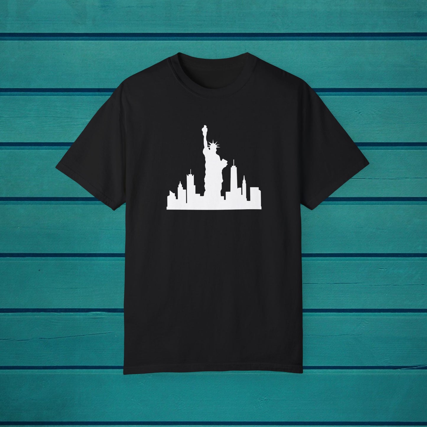 NYC Skyline Tshirt Graphic Print New York City Unisex Tee Urban Streetwear