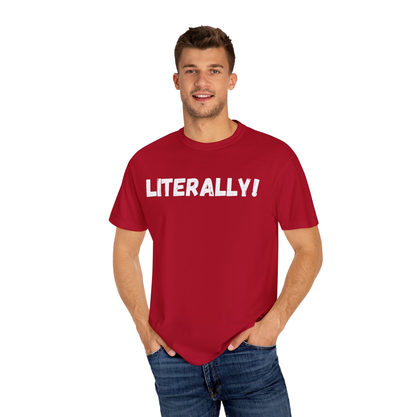 Literally Fun Graphic Tee, Funny Adult Humor Tshirt, Men's Women's Unisex Shirt,