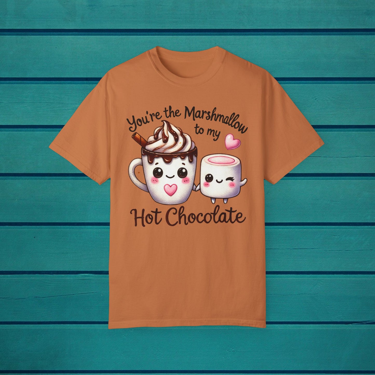 Marshmallow to my hot chocolate Love Valentines Day Romance Couples T-shirt