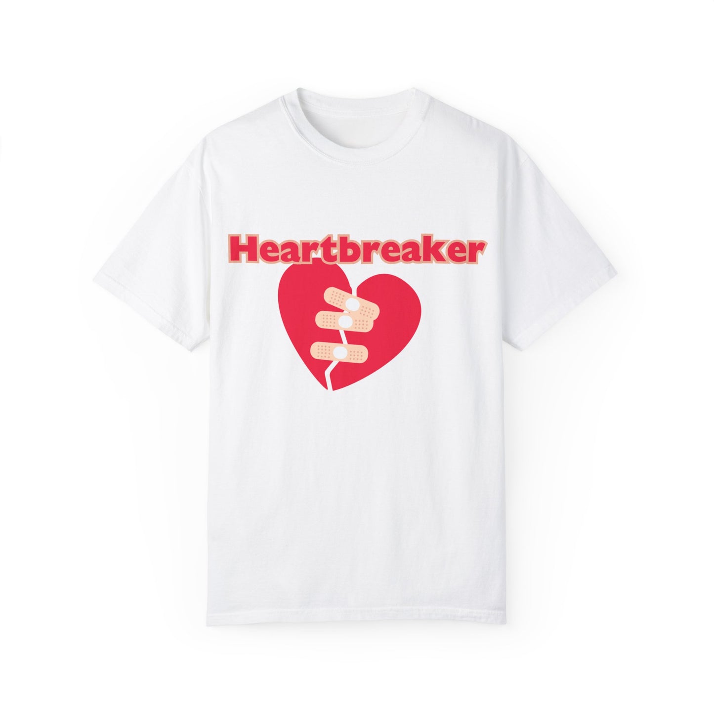 Heartbreaker Valentines Day Unisex Tee, Funny Love Tshirt,Garment-Dyed Shirt,Men